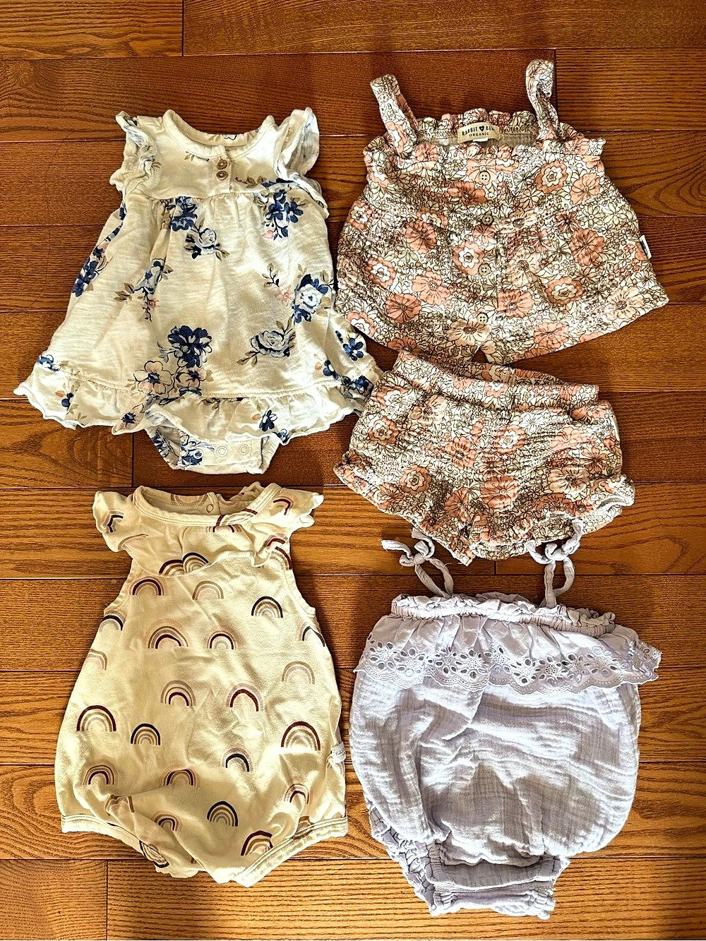 Baby Girls Summer Clothing Bundle Sizes 3-6 Months